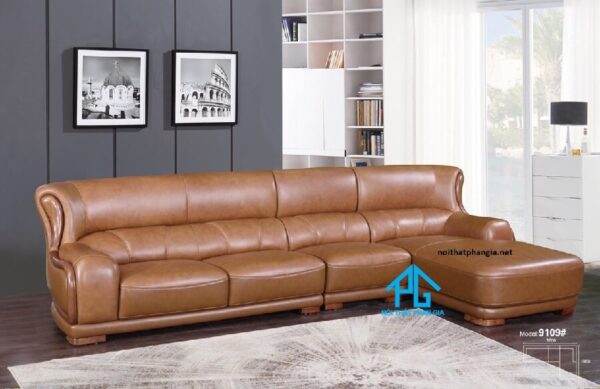 Sofa da nhập khẩu KB 9109