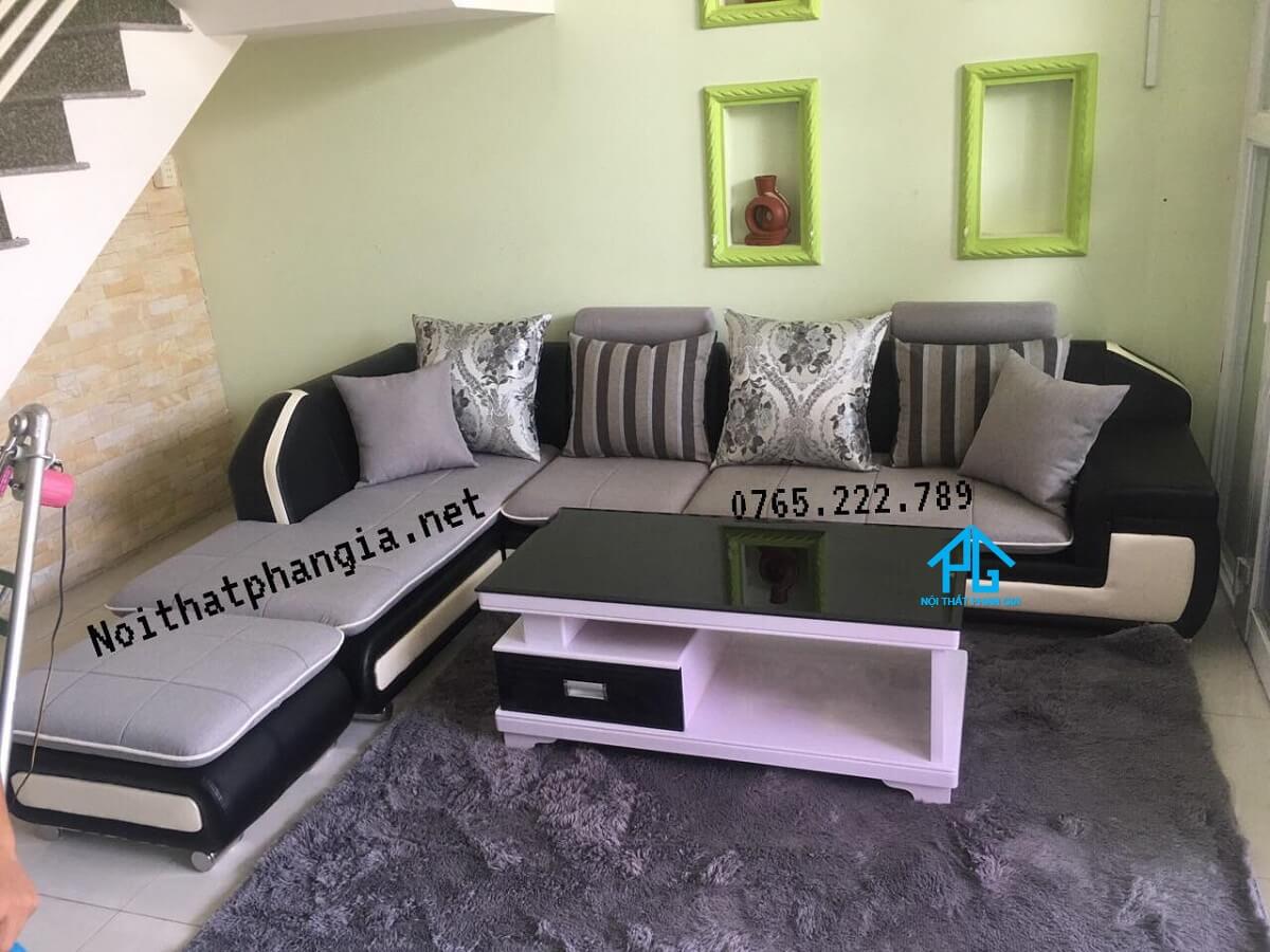 sofa giường vải bố thông minh;