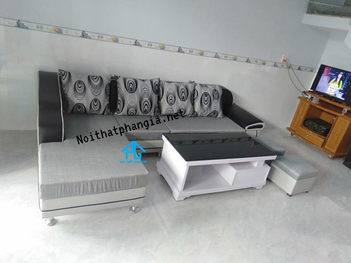 sofa vải nỉ giá rẻ hà nội;