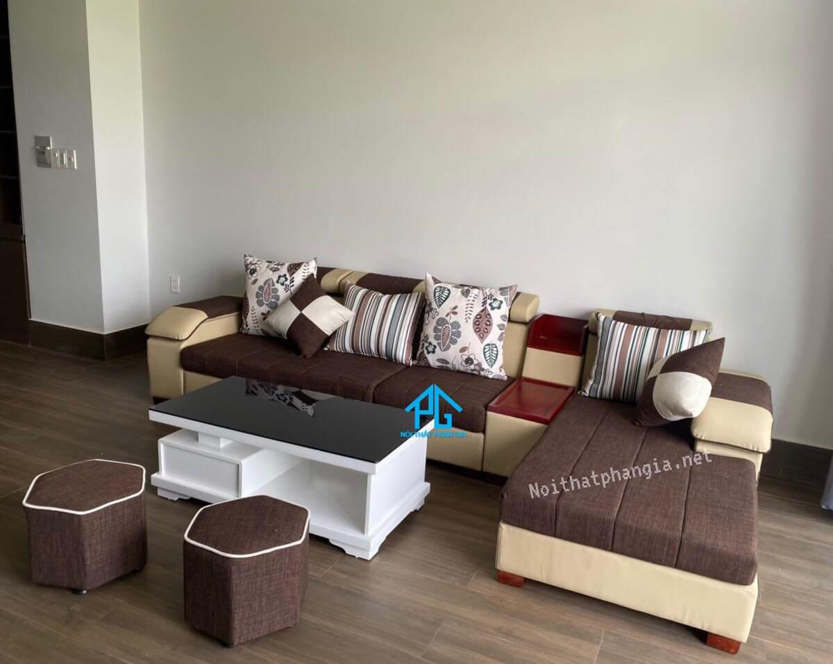 sofa vải bố giá rẻ chất lượng;