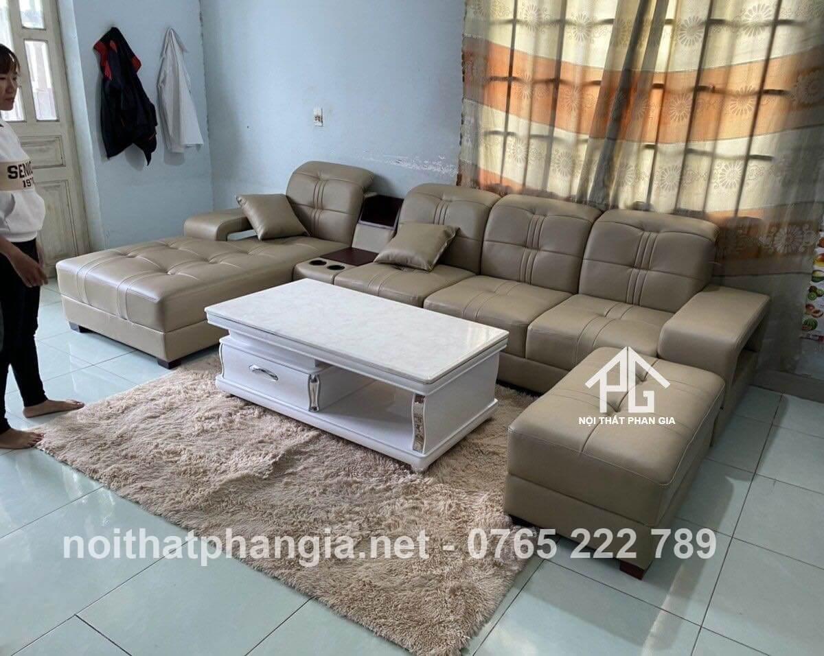 tại sao nên chọn mua ghế sofa da thật cho phòng khách;