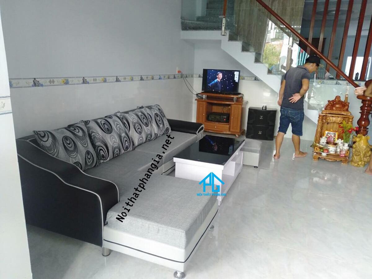 bài trí sofa hợp phong thủy;