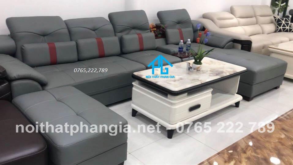 bố trí sofa phòng khách hợp phong thủy;