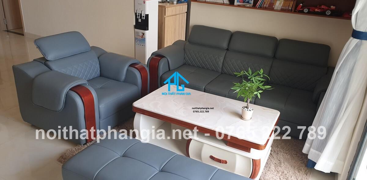 có nên mua sofa da nhập khẩu cho nhà ống;