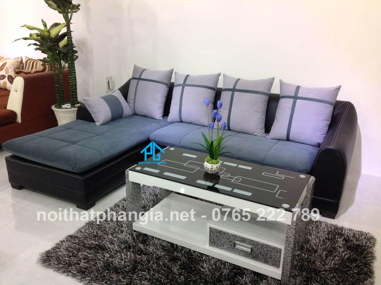 lựa chọn gối tựa cho sofa phòng khách;