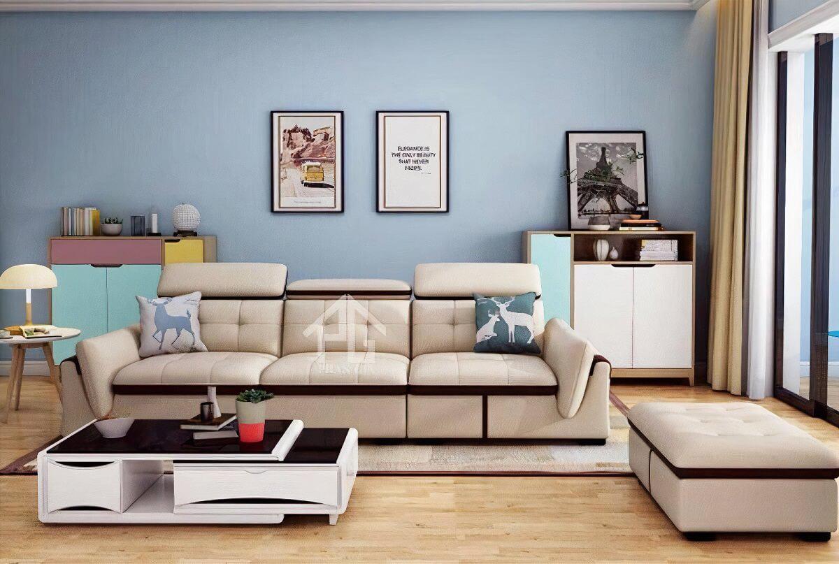 sofa băng da công nghiệp tphcm đẹp