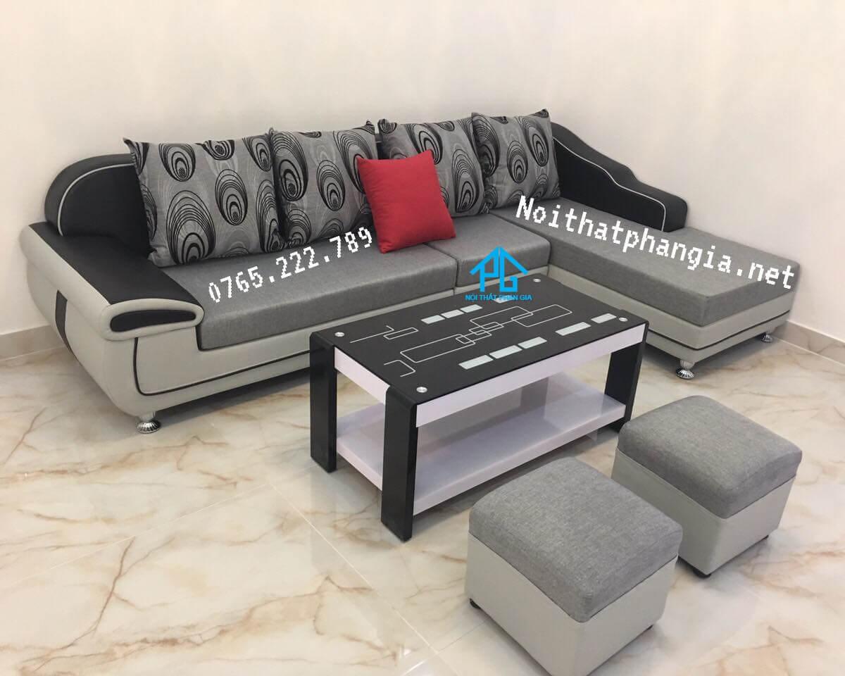 mua sofa vải hiện đại;