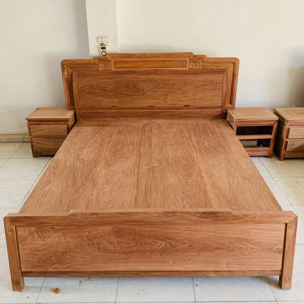 giường gỗ hương trầm